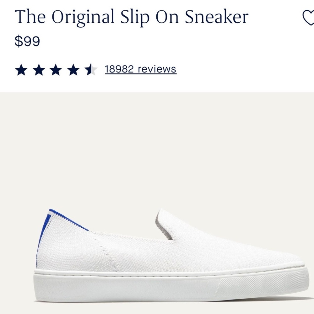 Rothy’s slip on sneaker